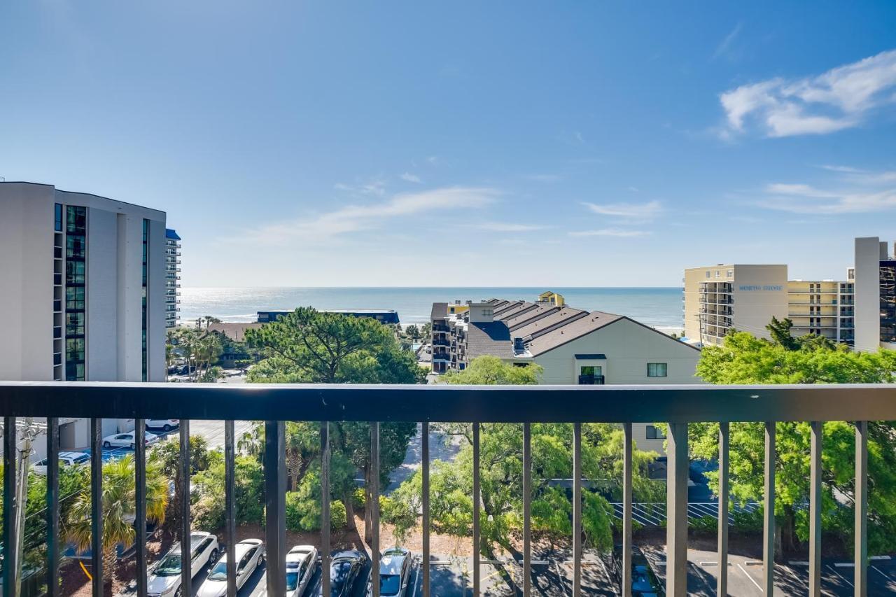 Myrtle Beach Condo With Ocean View And Pool Access! Exteriör bild