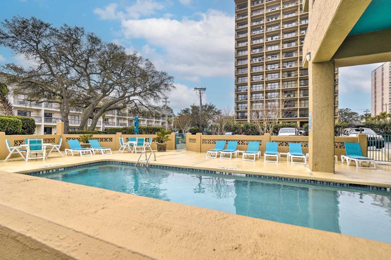 Myrtle Beach Condo With Ocean View And Pool Access! Exteriör bild