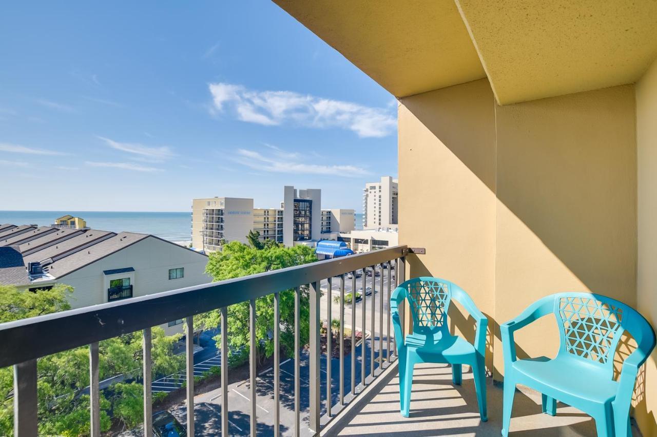 Myrtle Beach Condo With Ocean View And Pool Access! Exteriör bild