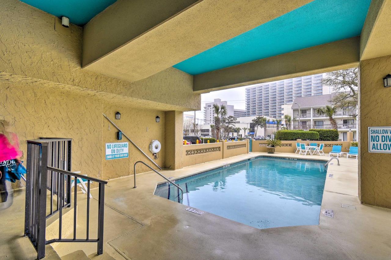 Myrtle Beach Condo With Ocean View And Pool Access! Exteriör bild